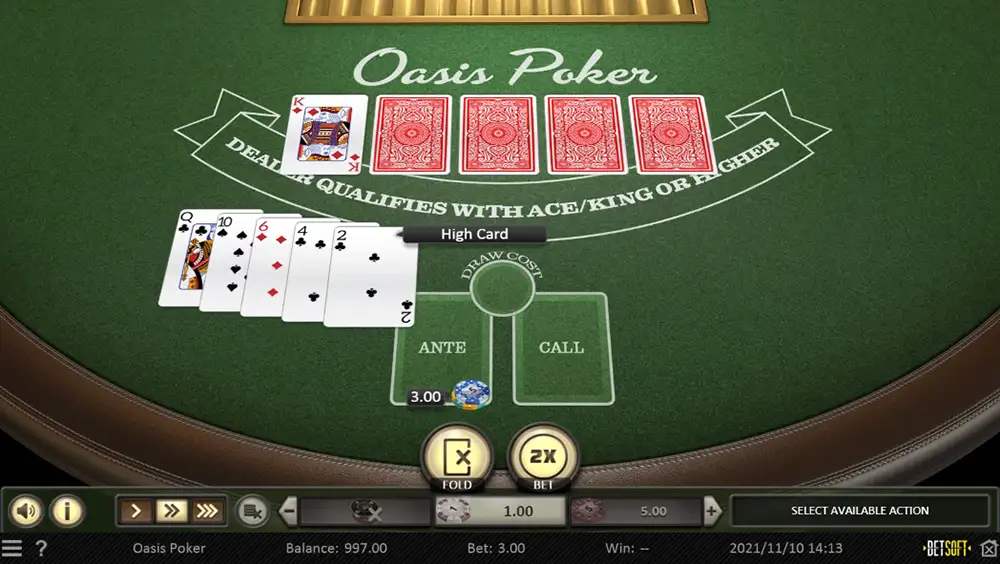 Oasis Poker