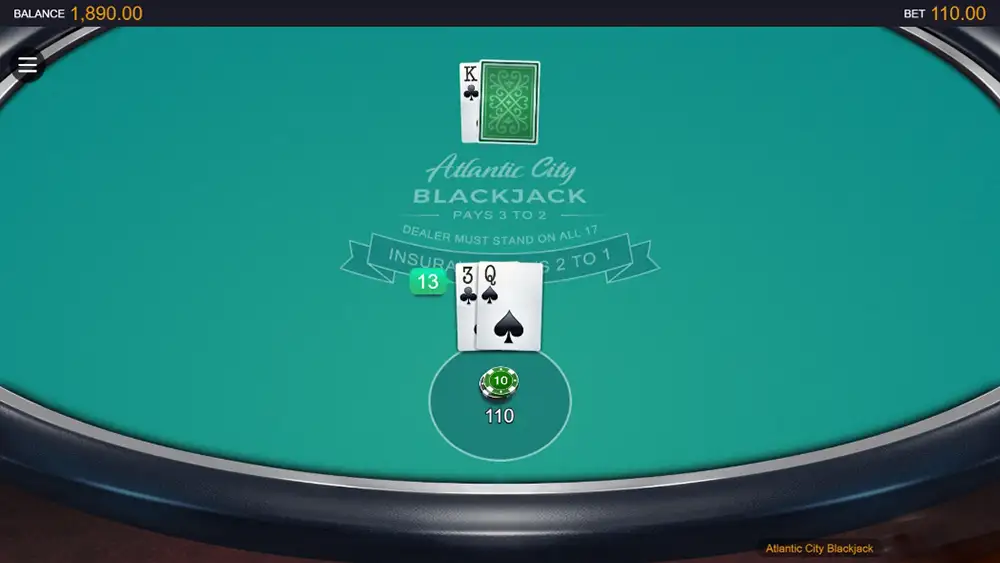Atlantic City Blackjack