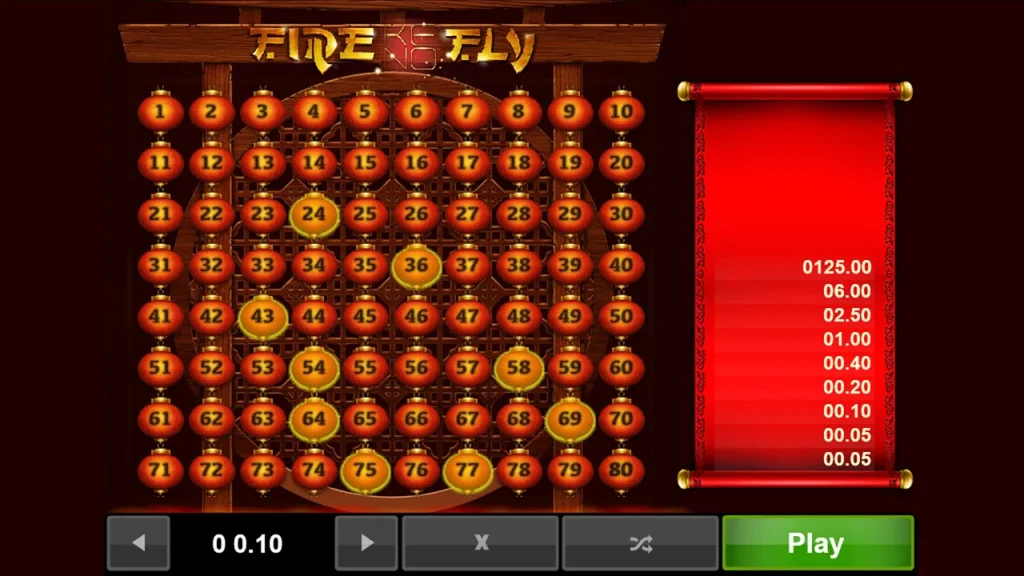 Firefly Keno Darmowa Gra