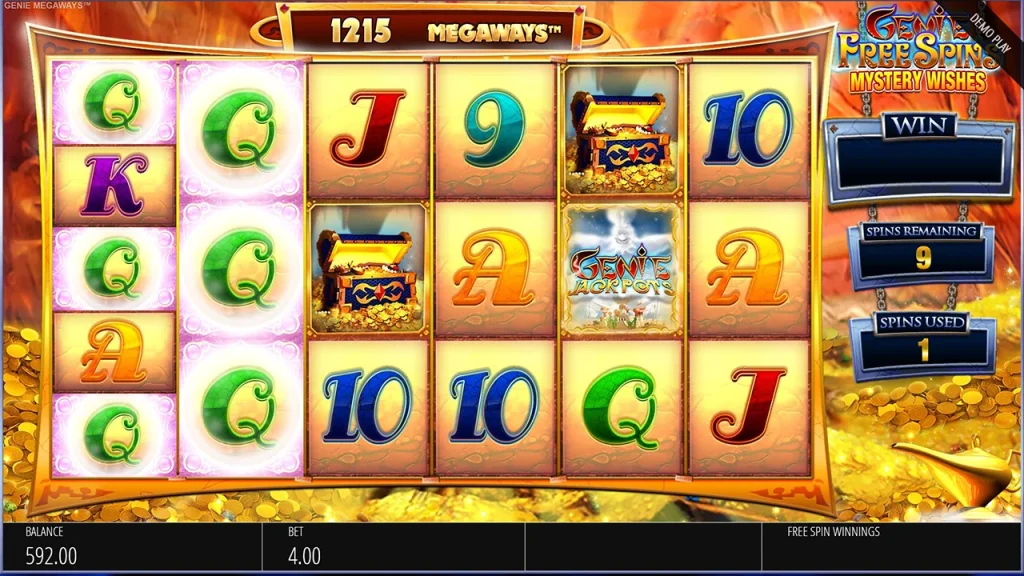 Genie Jackpots Megaways Darmowe Spiny