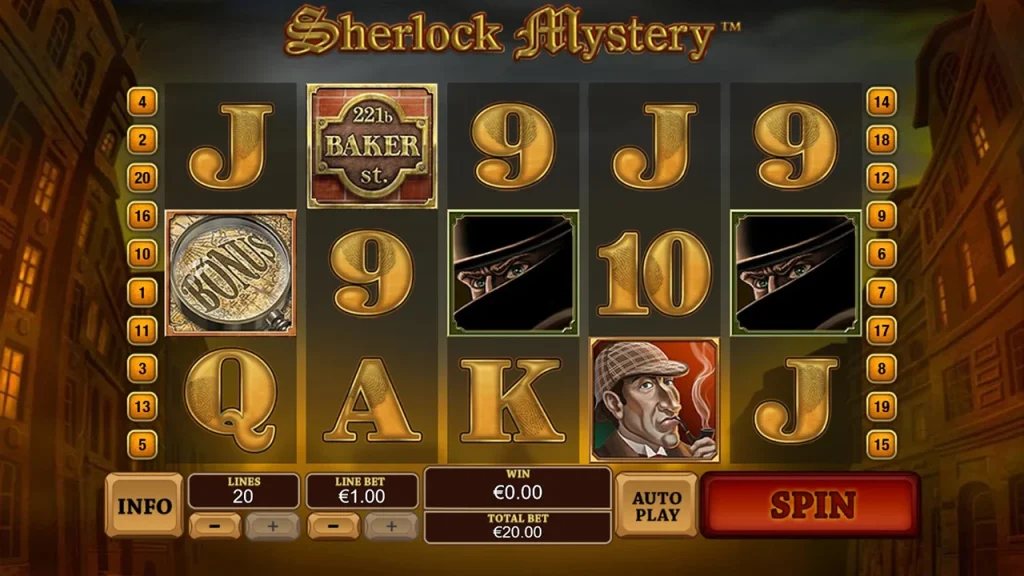 Sherlock Mystery Symbole Specjalne