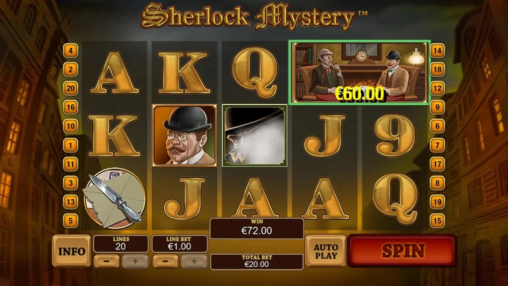 Sherlock Mystery Wygrana