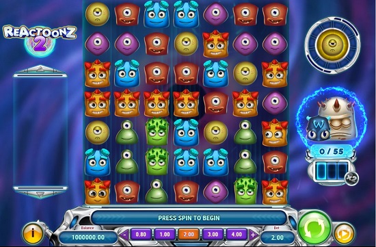 reactoonz 2 automat