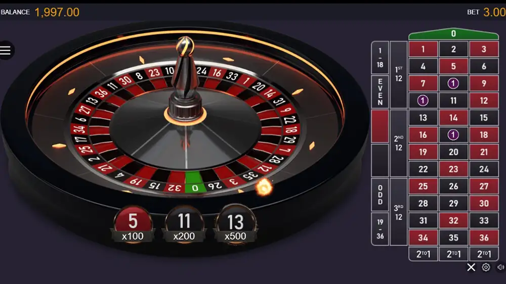 Multifire Roulette