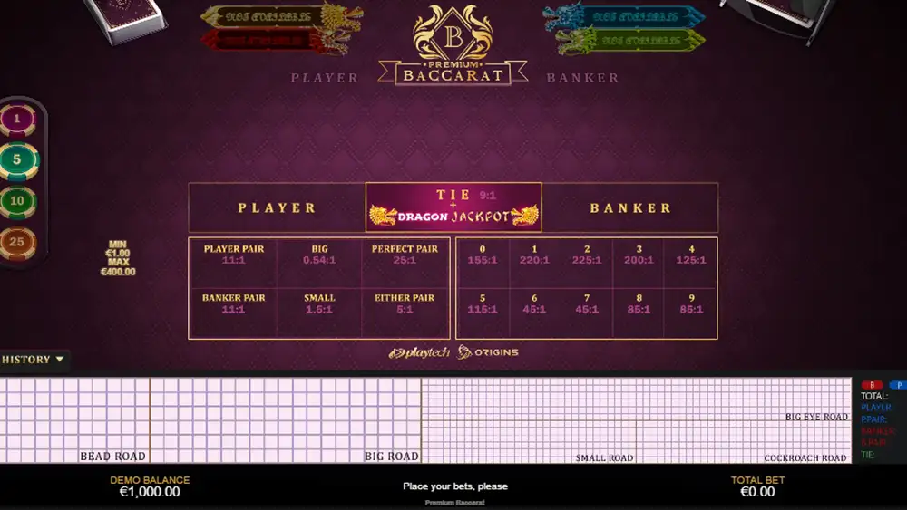 Premium Baccarat