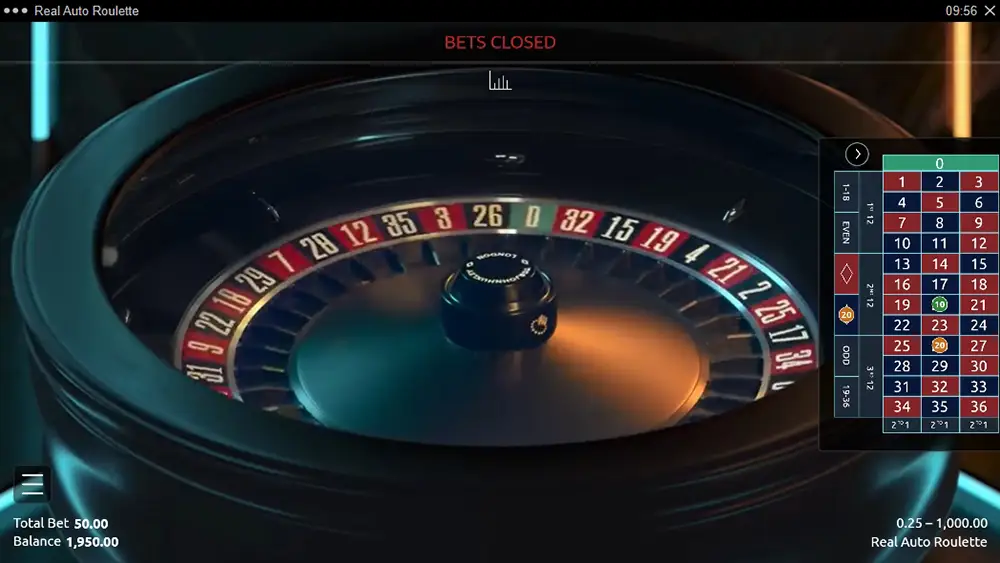 Real Auto Roulette