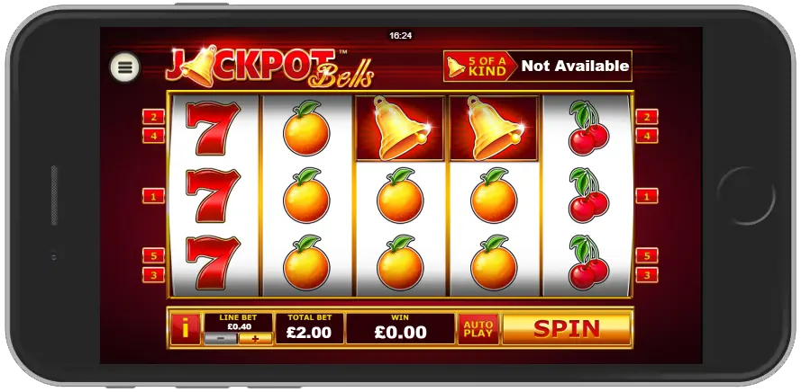 jackpot bells na telefone