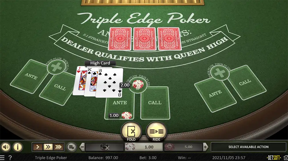 Triple Edge Poker