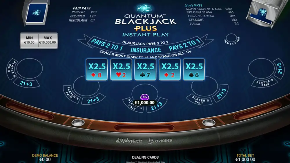 Quantum Blackjack