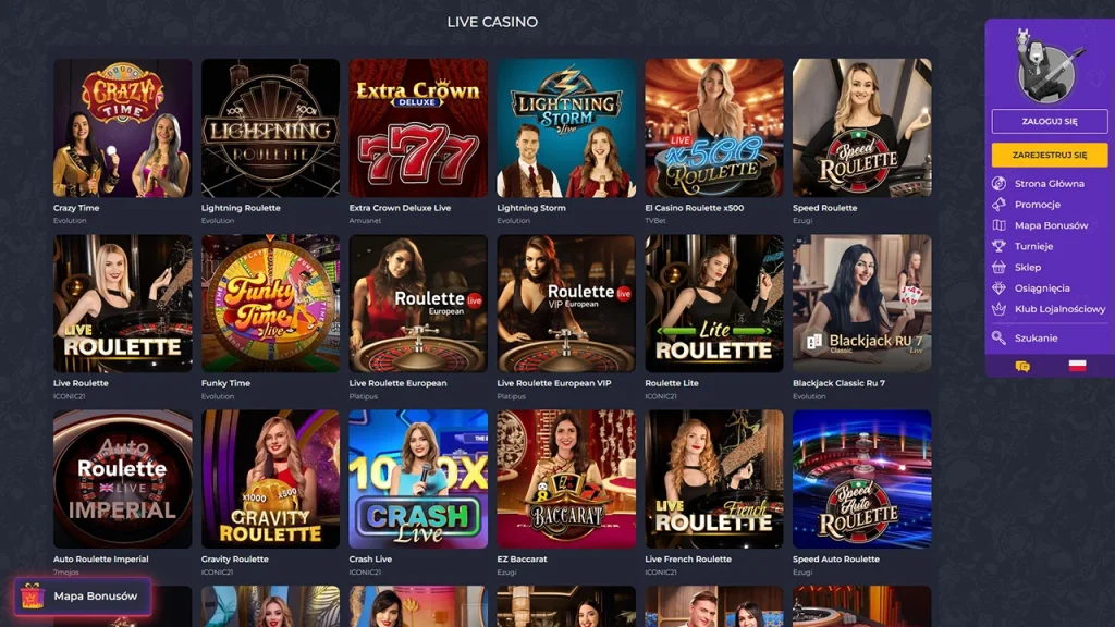 Rolling Slots Z Krupierem Na Zywo
