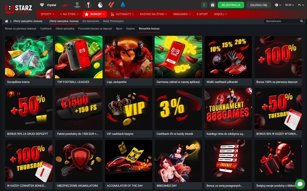  888STARZ Promocje
