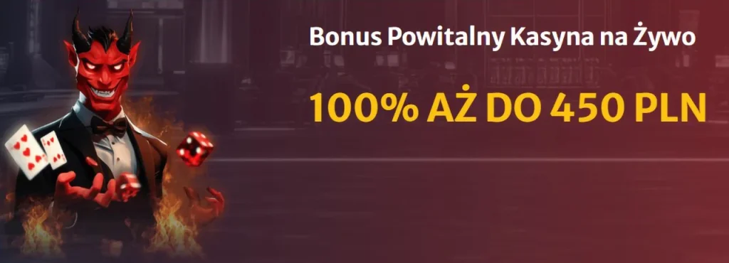 Hell Spin Bonus Powitalny Kasyna na Żywo
