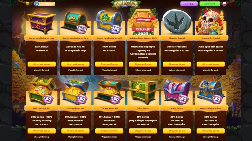 winlegends bonusy