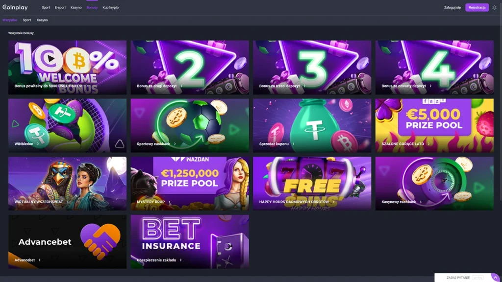 coinplay bonusy