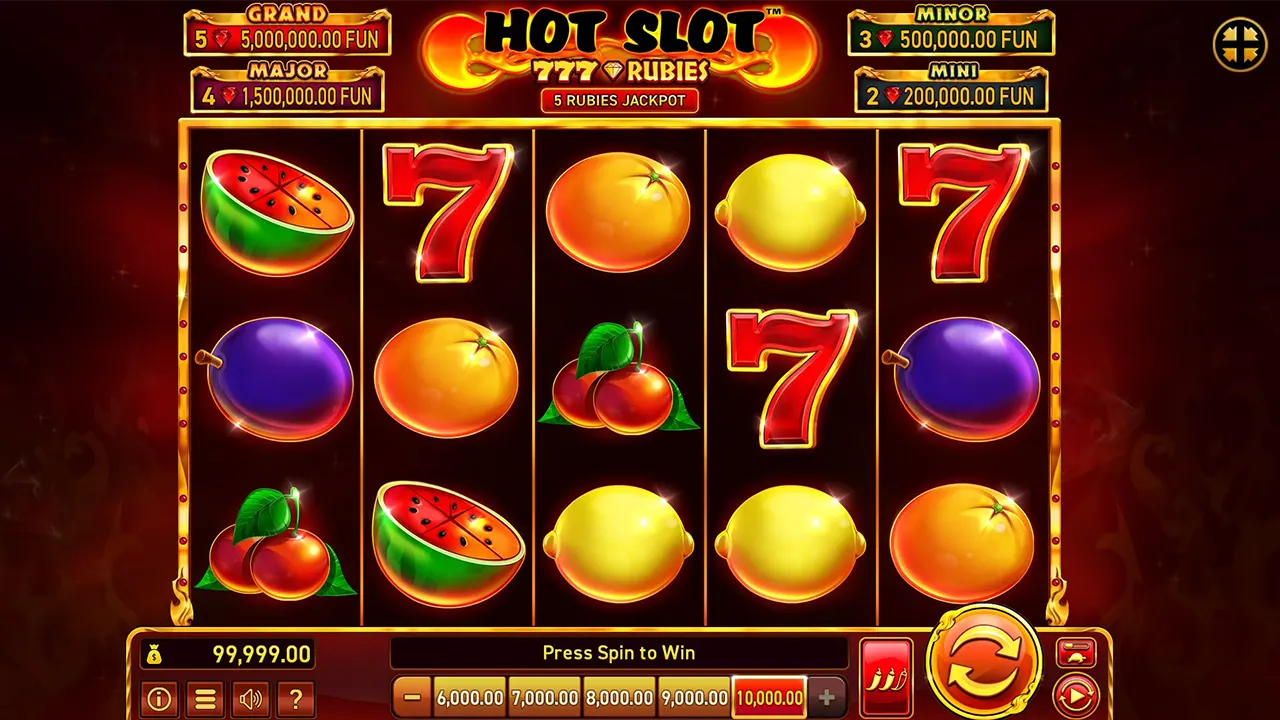 Hot Slot 777 Rubies