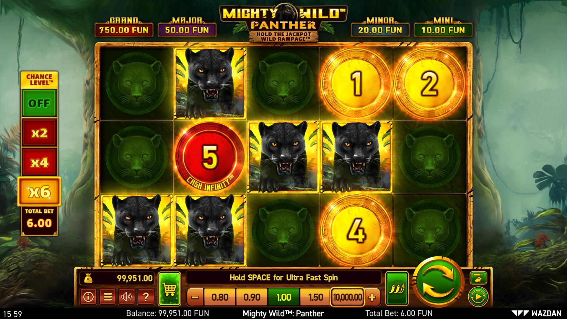 Mighty Wild Panther
