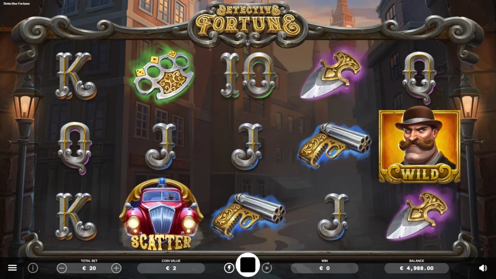 Detective Fortune slot bonus