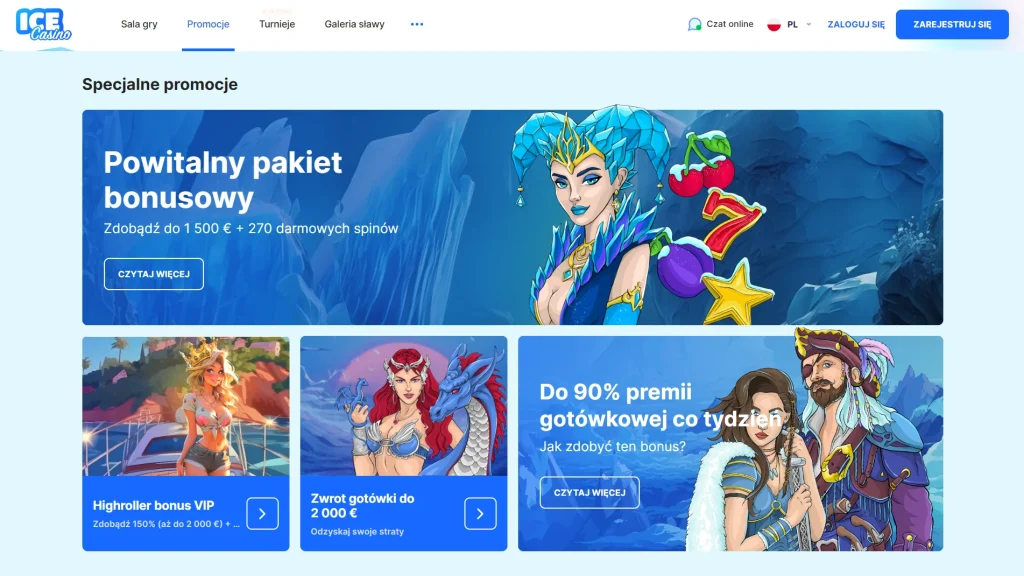 ice casino bonus