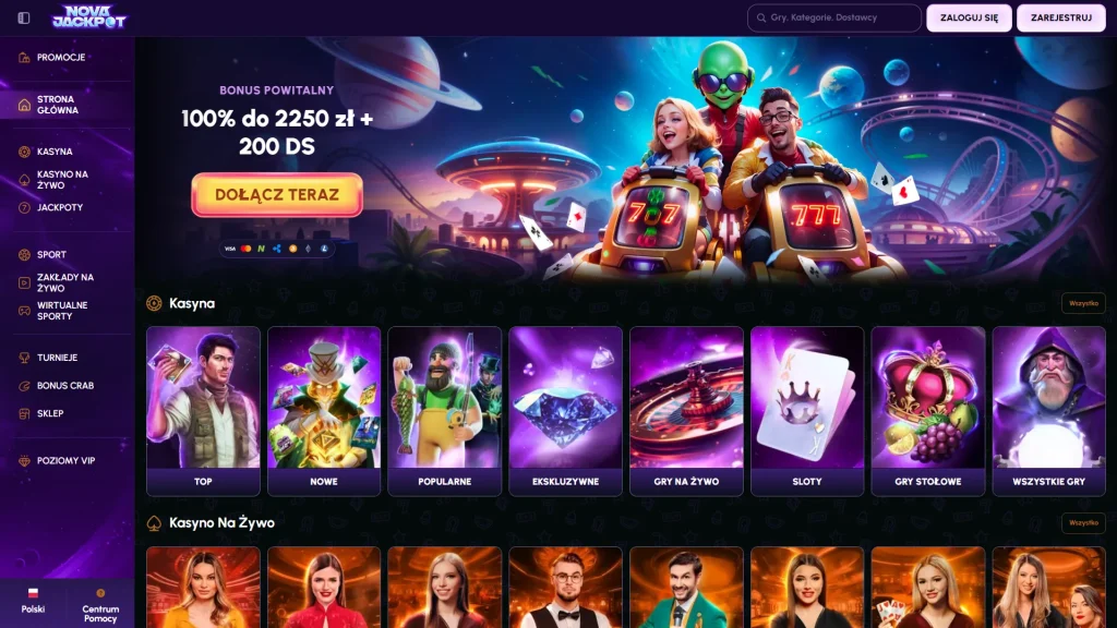 novajackpot kasyno