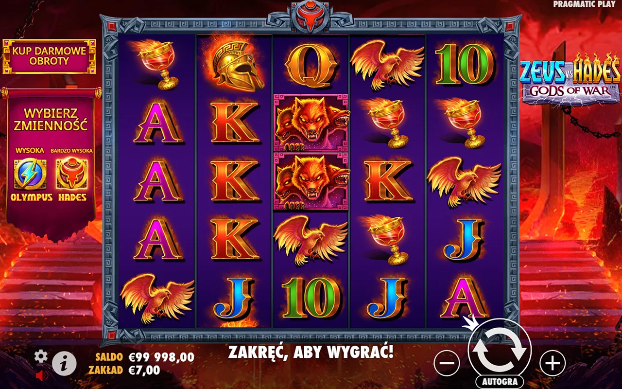 Zeus vs Hades – Gods of War