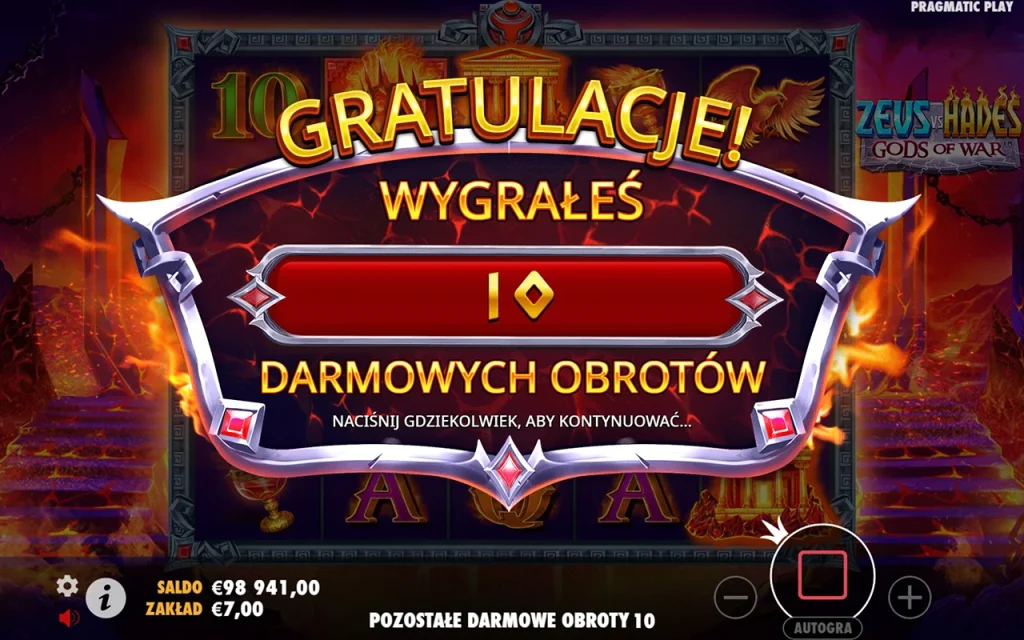 Zeus vs Hades – Gods of War Darmowe Spiny Zeus vs Hades – Gods of War Darmowe Spiny