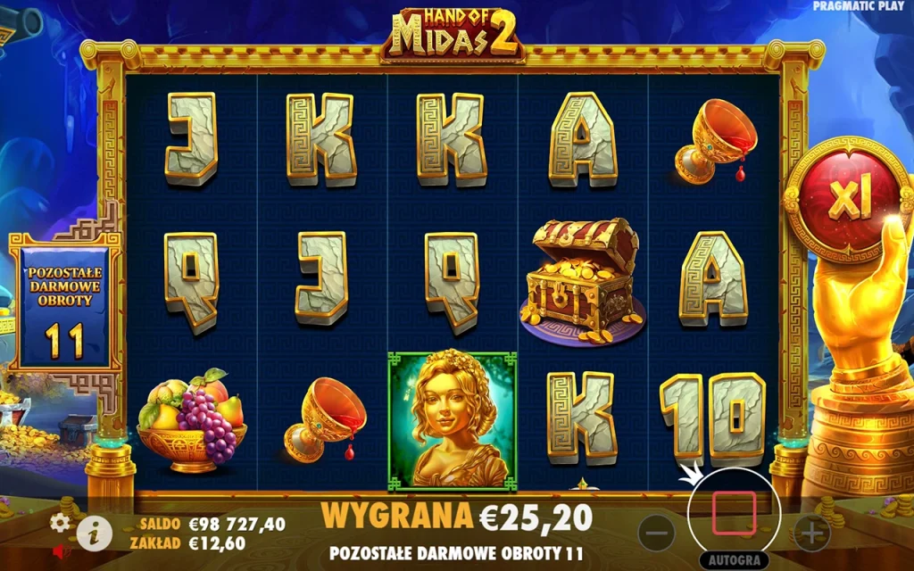 Hand of Midas 2 Darmowe Spiny Hand of Midas 2 Darmowe Spiny
