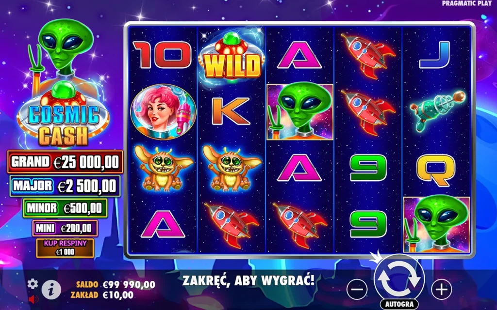 Cosmic Cash Darmowa Gra Cosmic Cash Darmowa Gra