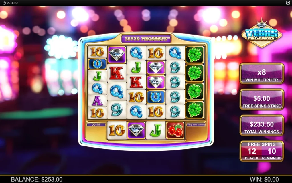 Vegas Megaways Darmowe Spiny