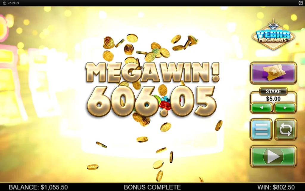 Vegas Megaways Mega Wygrana