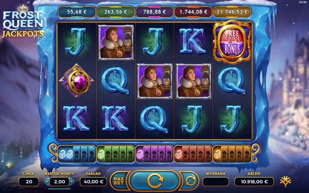 Frost Queen Jackpots Symbole Specjalne Frost Queen Jackpots Symbole Specjalne