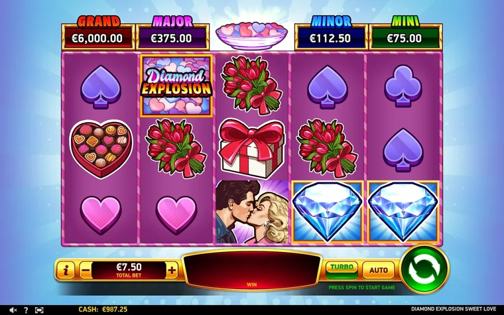 Diamond Explosion Sweet Love Darmowa Gra