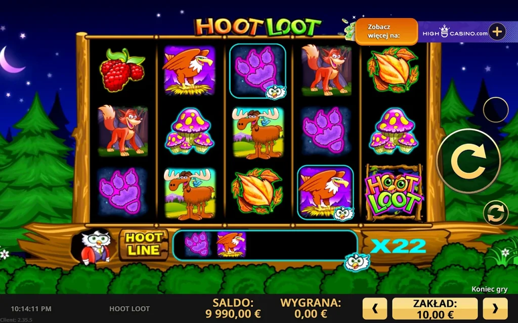 Hoot Loot Darmowa Gra