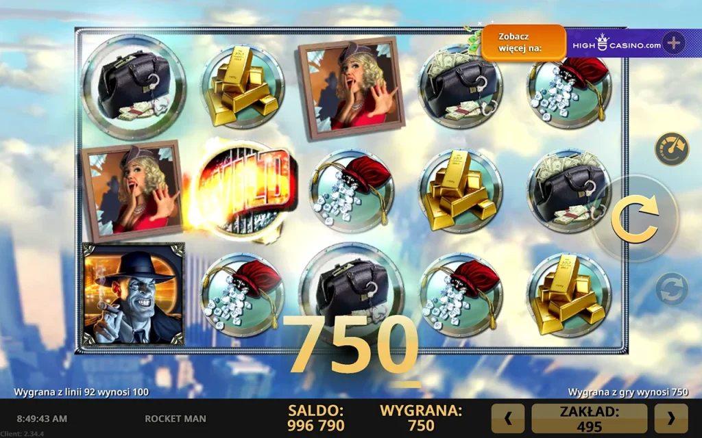 Rocket Man Wygrana Rocket Man Wygrana