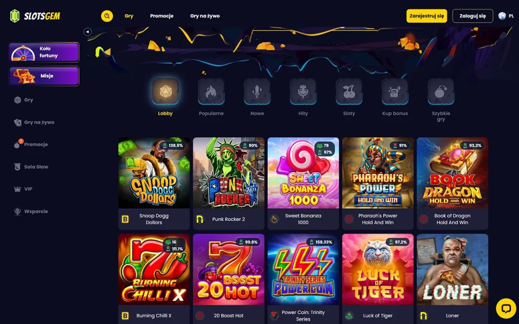 SlotsGem Automaty