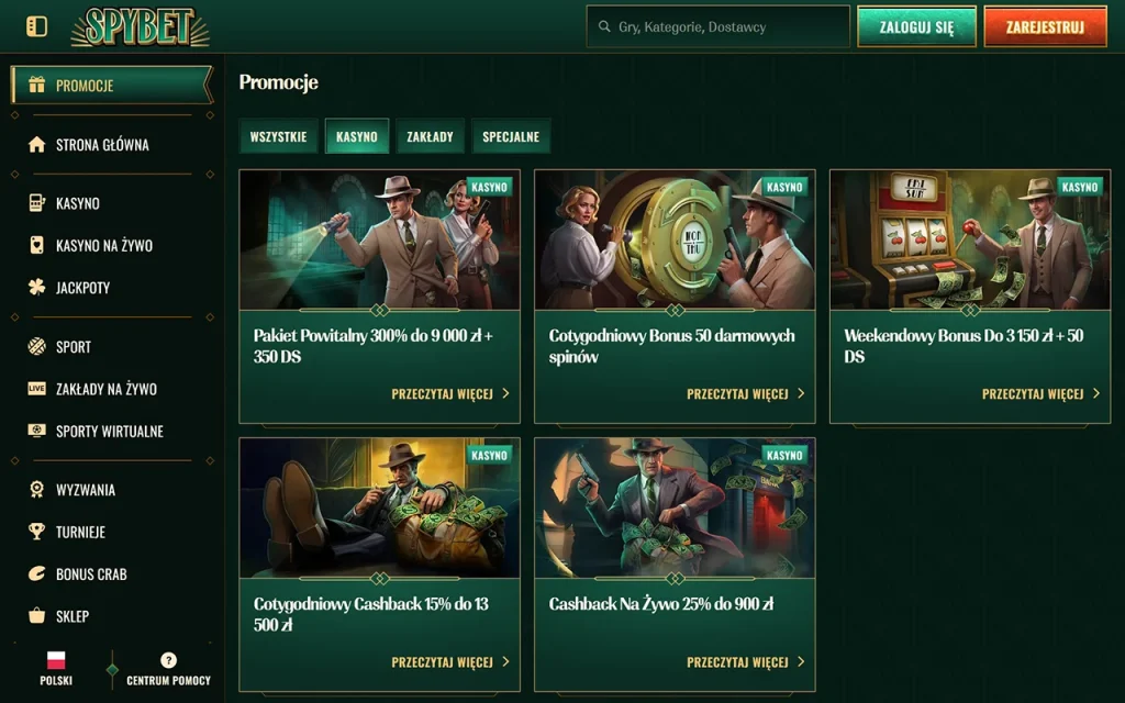 SpyBet Promocje SpyBet Promocje