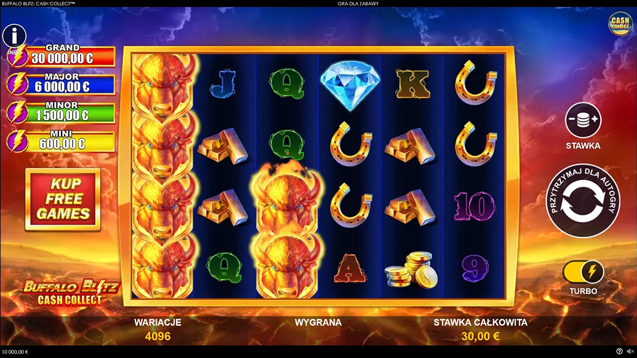 Buffalo Blitz: Cash Collect