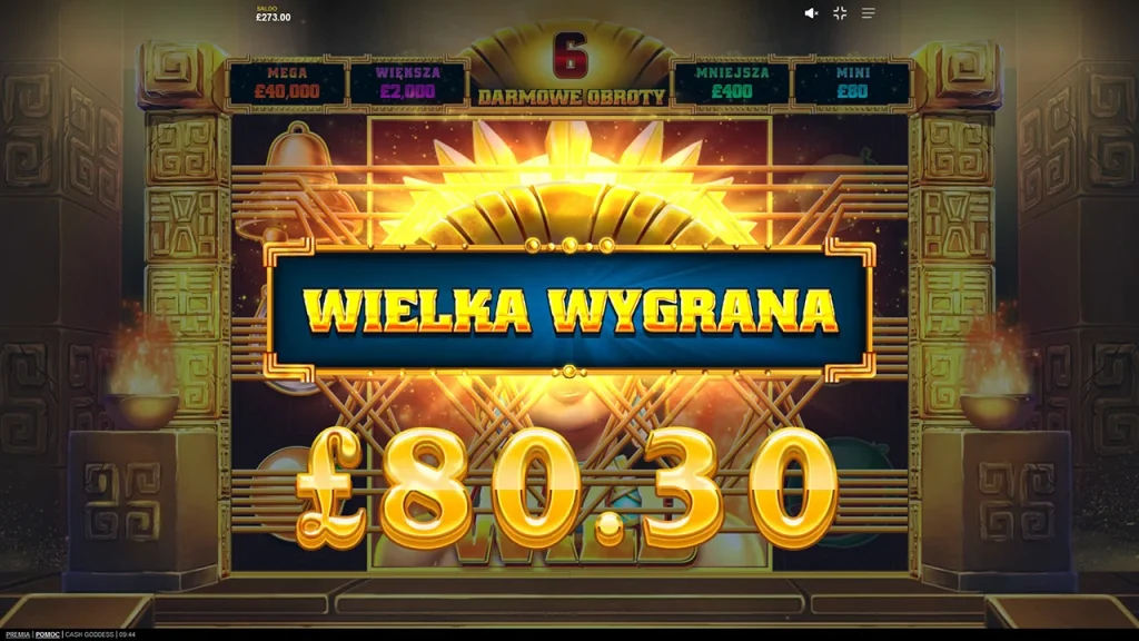 Cash Goddess Wielkie Wygrana Cash Goddess Wielkie Wygrana