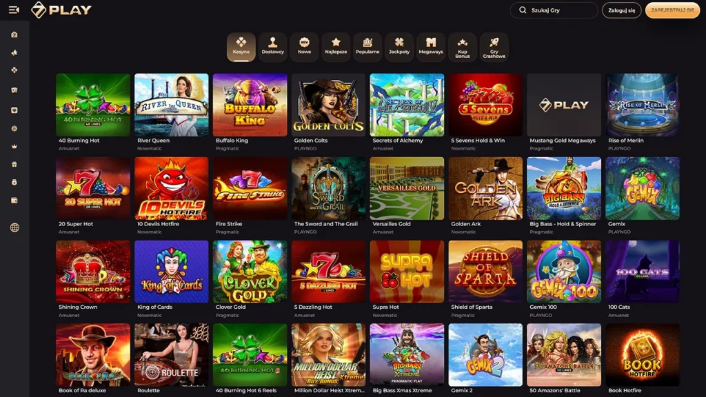 SevenPlay Gry