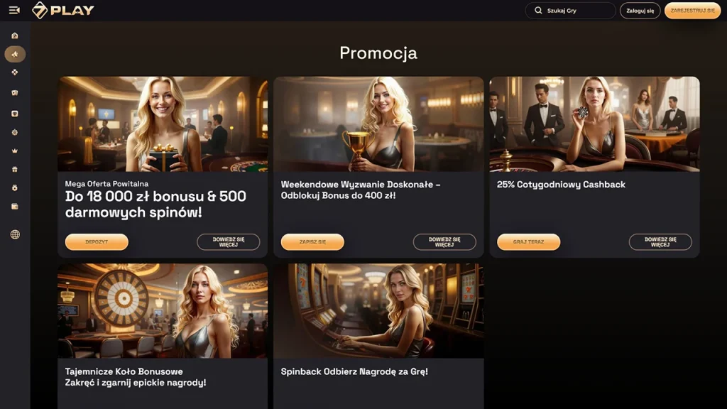 SevenPlay Promocje