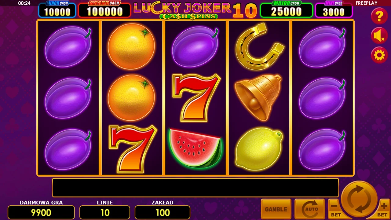 Lucky Joker 10 Cash Spins