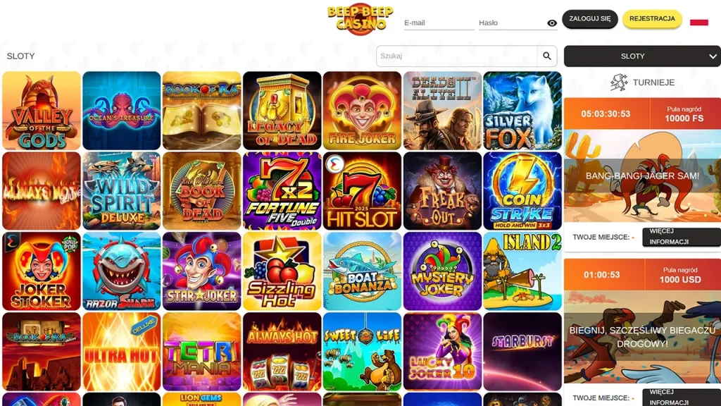 Beep Beep Casino Gry