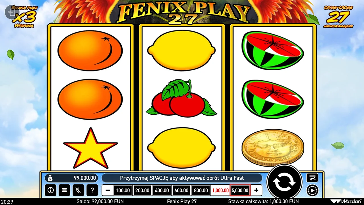 Fenix Play 27
