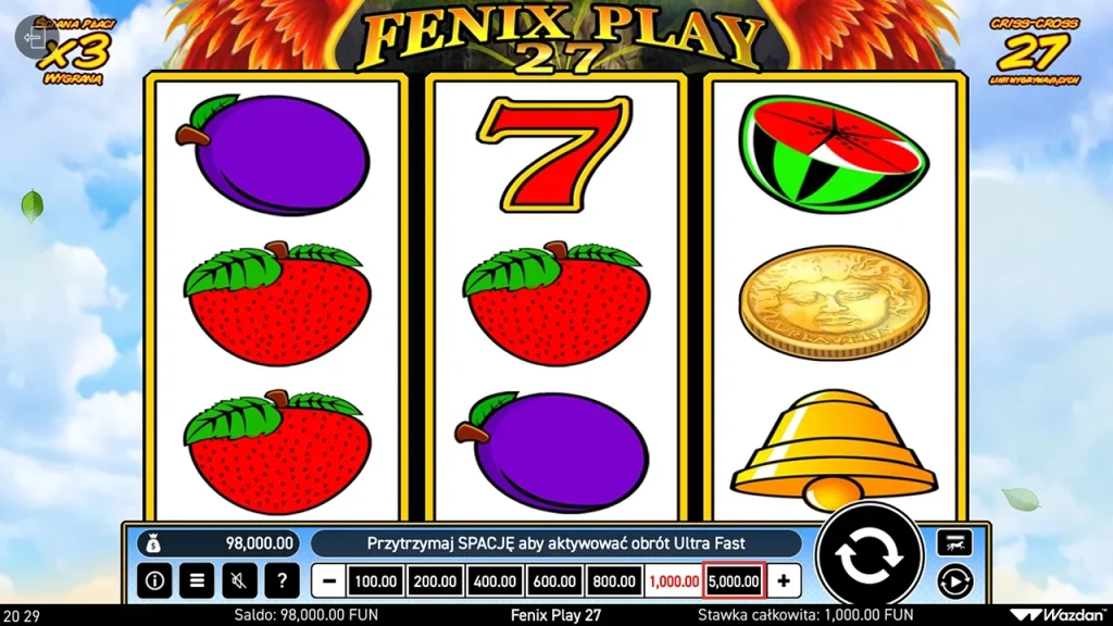 Fenix Play 27 Darmowa Gra