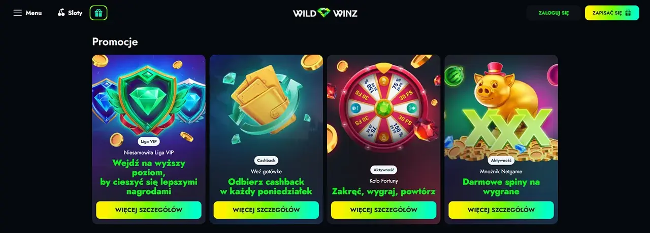 WildWinz Promocje