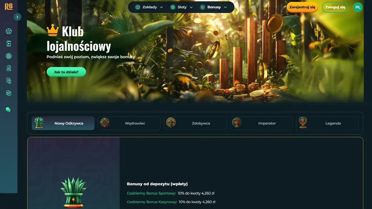 RokuBet Casino Klub VIP