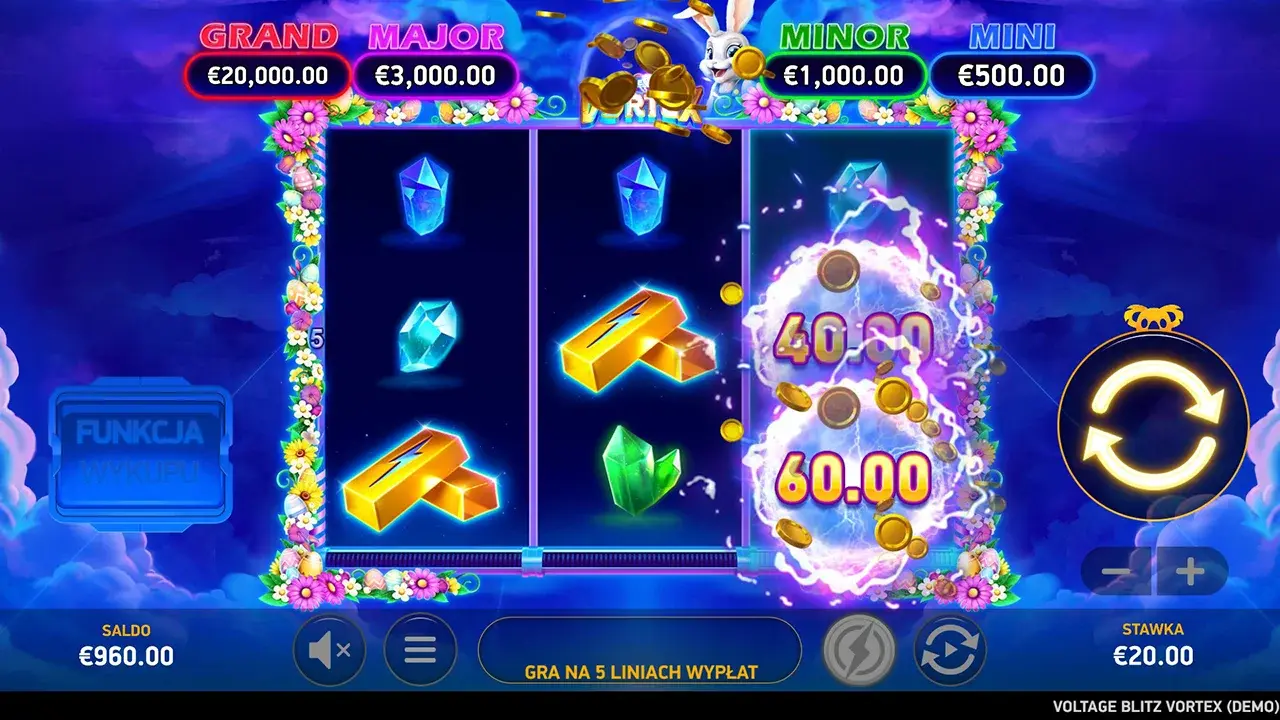 Voltage Blitz Vortex Gra za Darmo Voltage Blitz Vortex Gra za Darmo