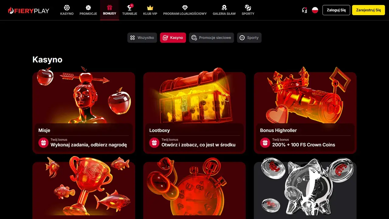 FieryPlay Casino Bonus