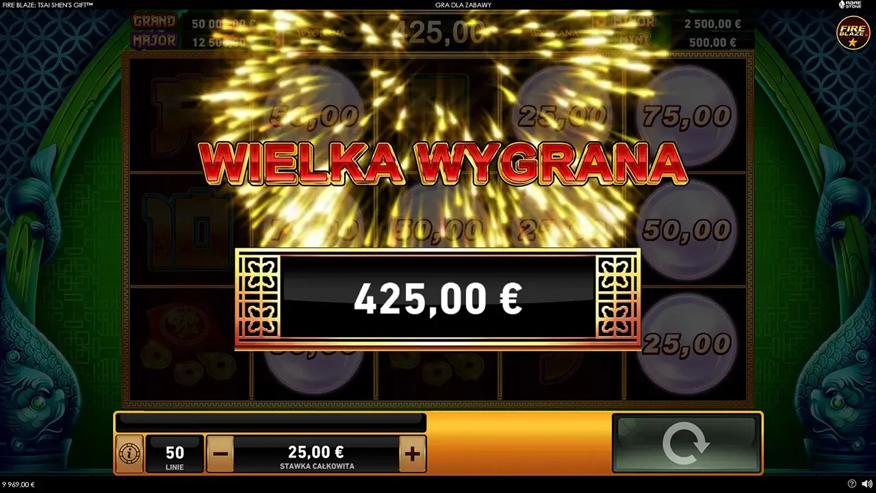 Tsai Shen's Gift Wielka Wygrana