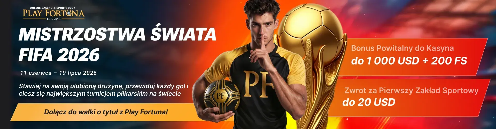 Oferta Play Fortuna na Mundial 2026