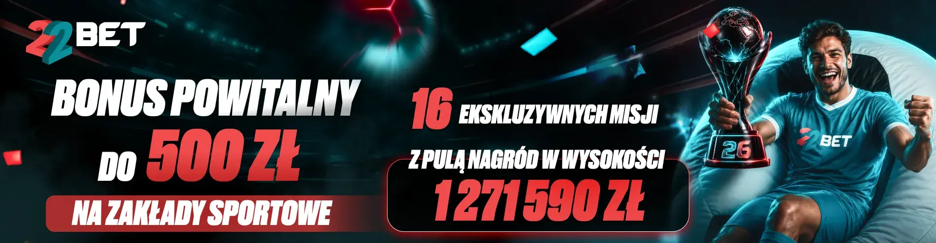 Oferta 22Bet na Mundial 2026